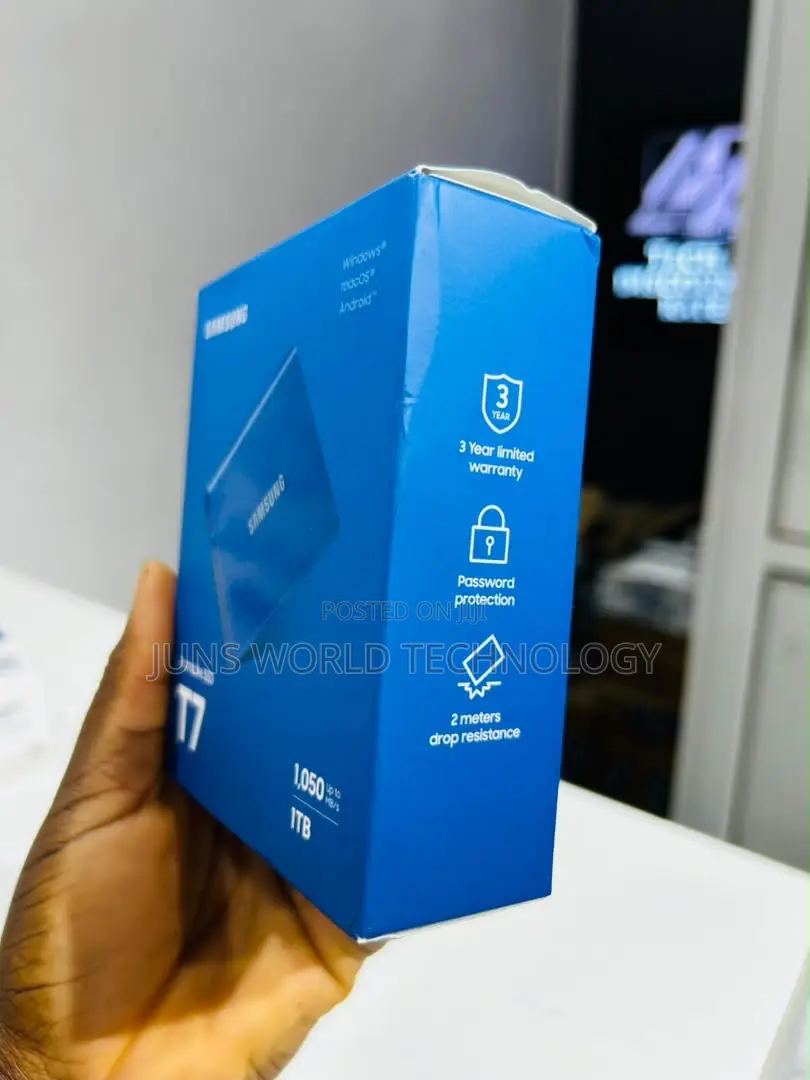 Samsung T7 1tb External Drive