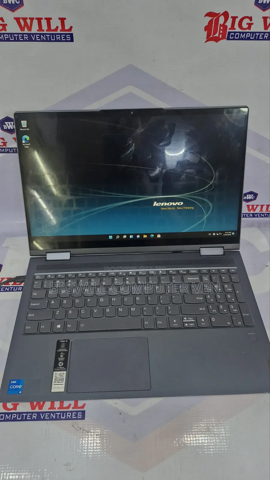 Laptop Lenovo Yoga 7i 8GB Intel Core i5 SSD 512GB