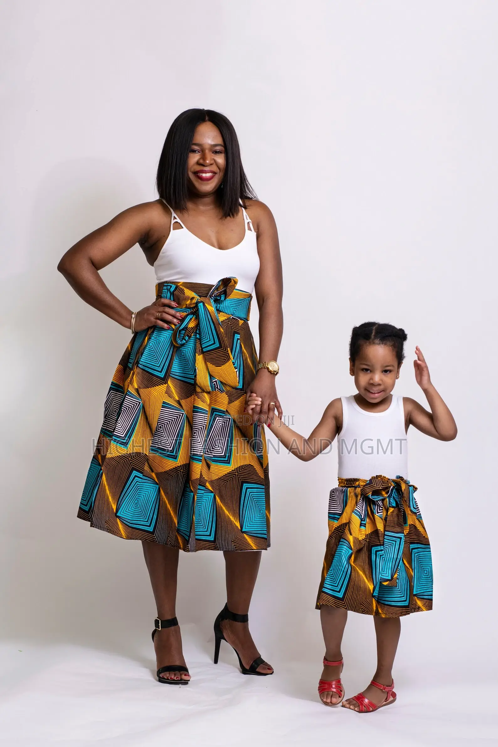 Matching Skirts for Mother and Daughter