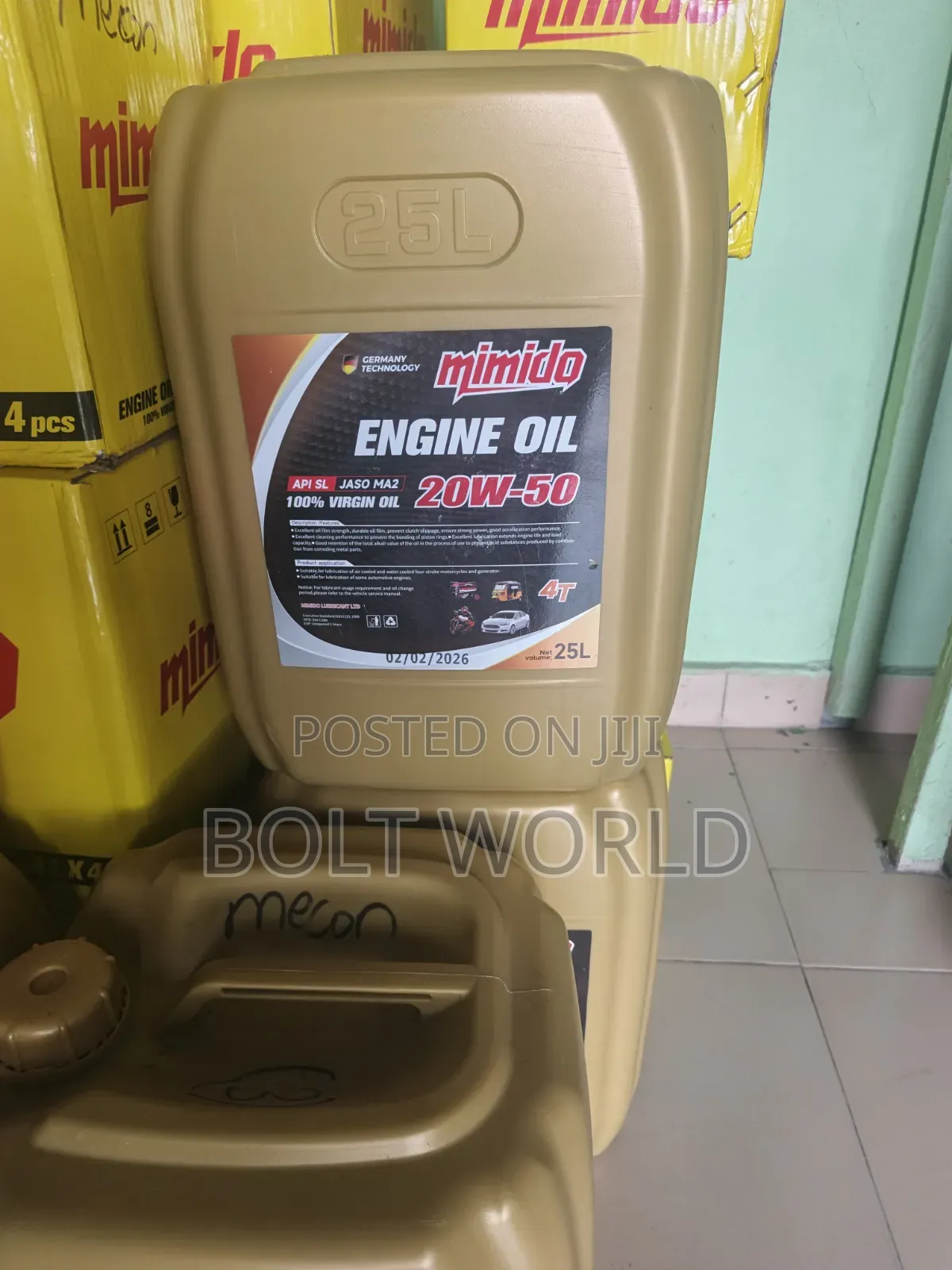 Mimido 20w-50 Engine Oil