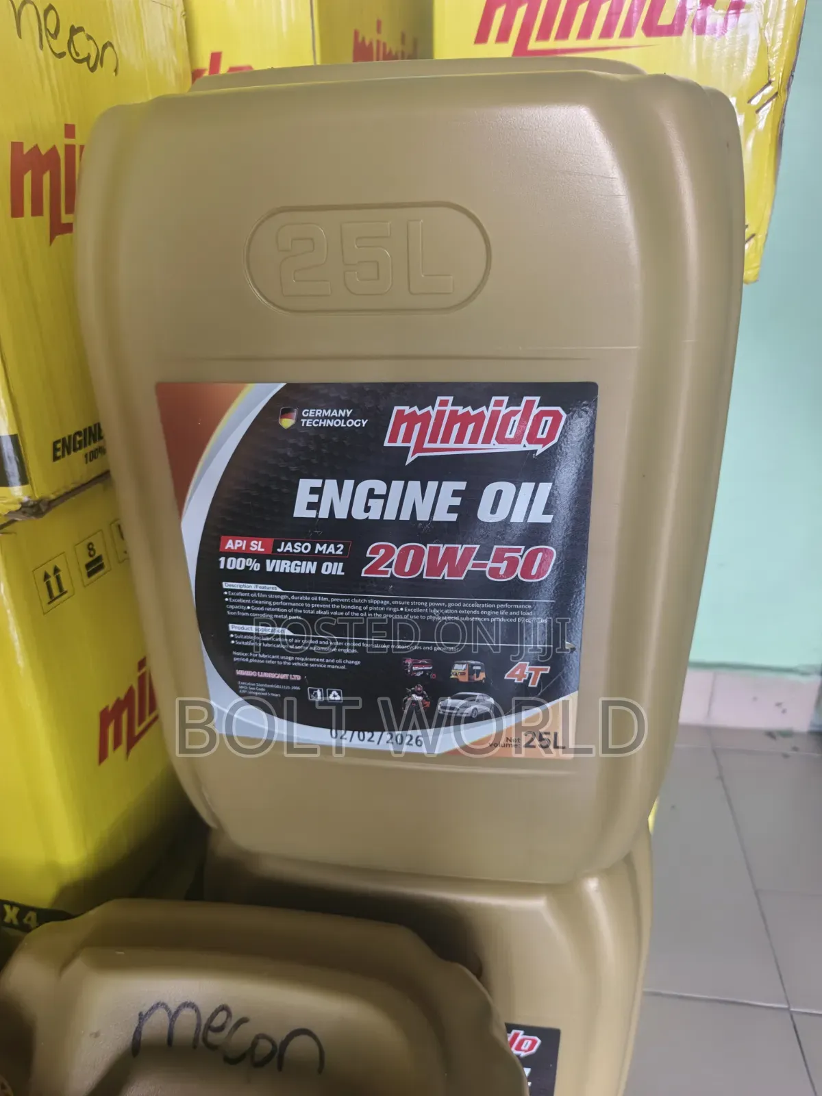 Mimido 20w-50 Engine Oil