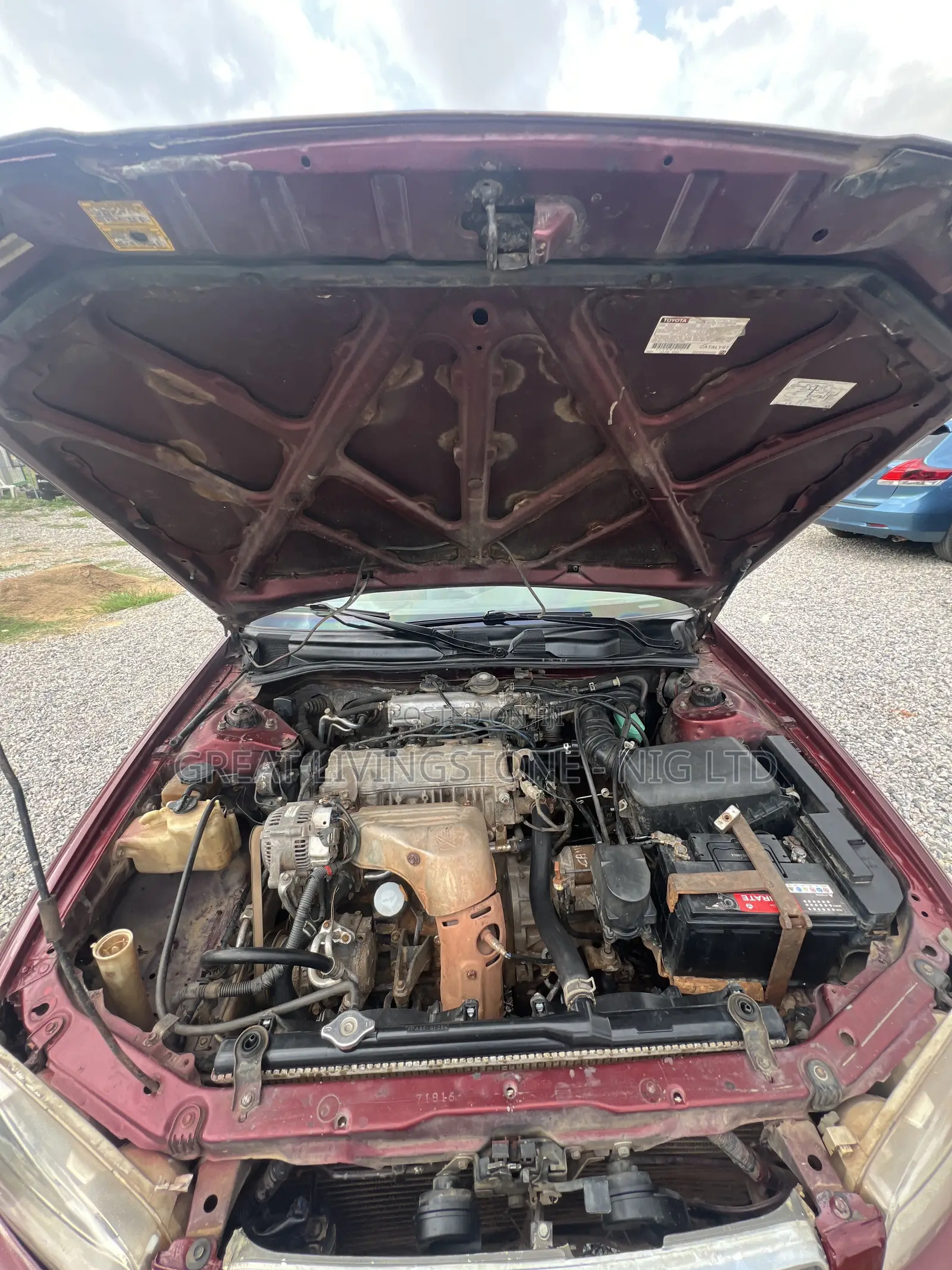 Toyota Camry LE 4dr Sedan (2.4L 4cyl 5M) 2002 Red