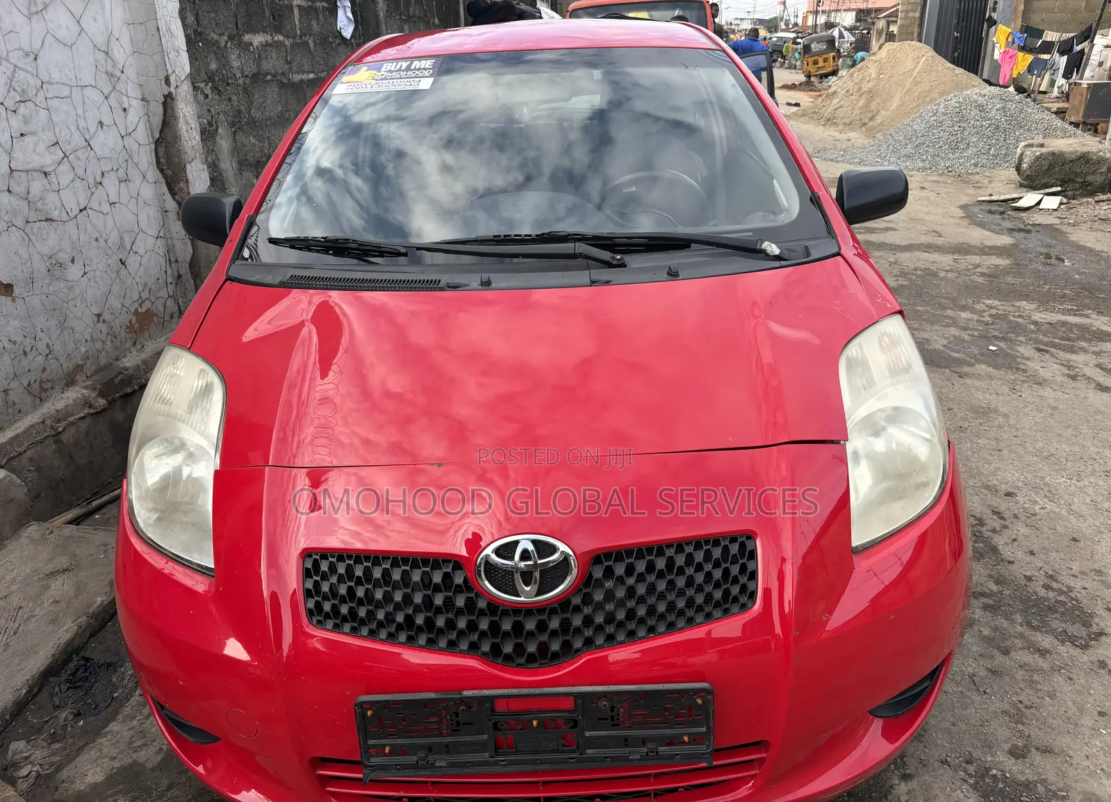 Toyota Yaris 2003 Red