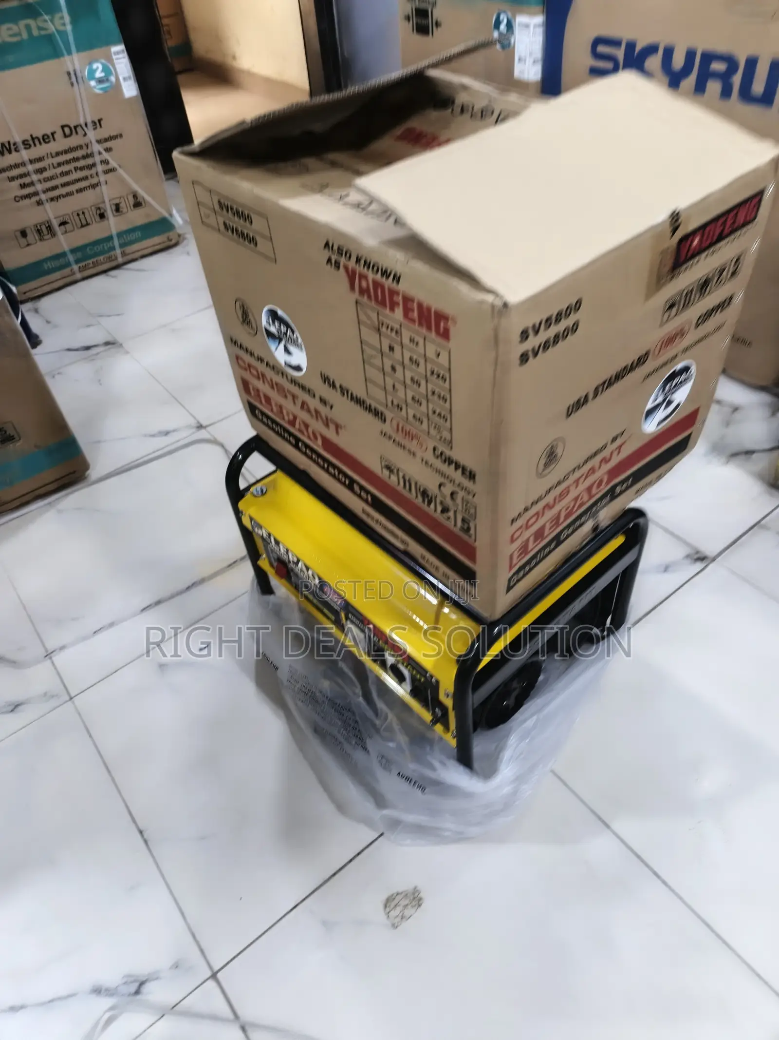 Elepaq Sv5800 Fuel Efficient Generator