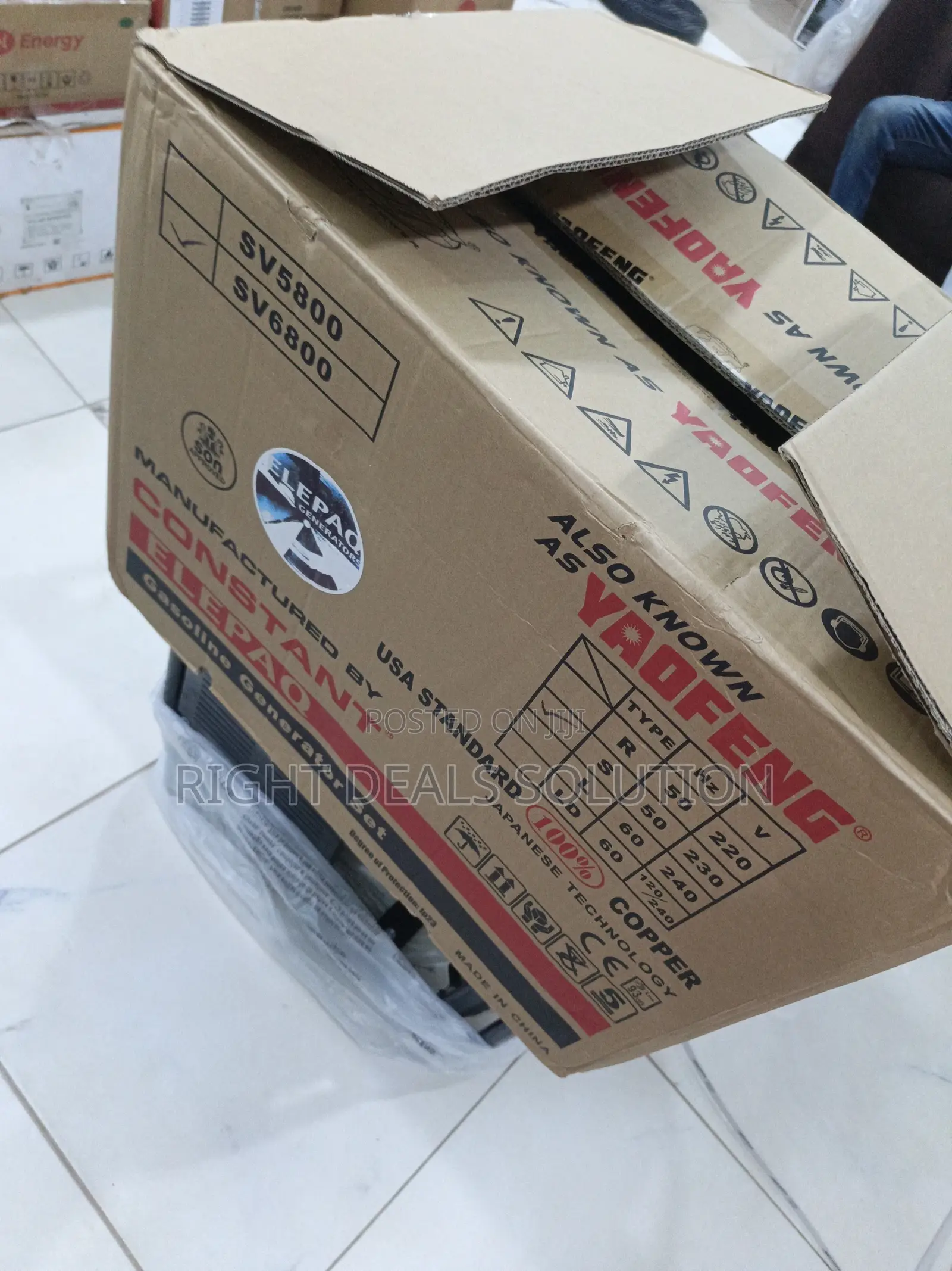 Elepaq Sv5800 Fuel Efficient Generator
