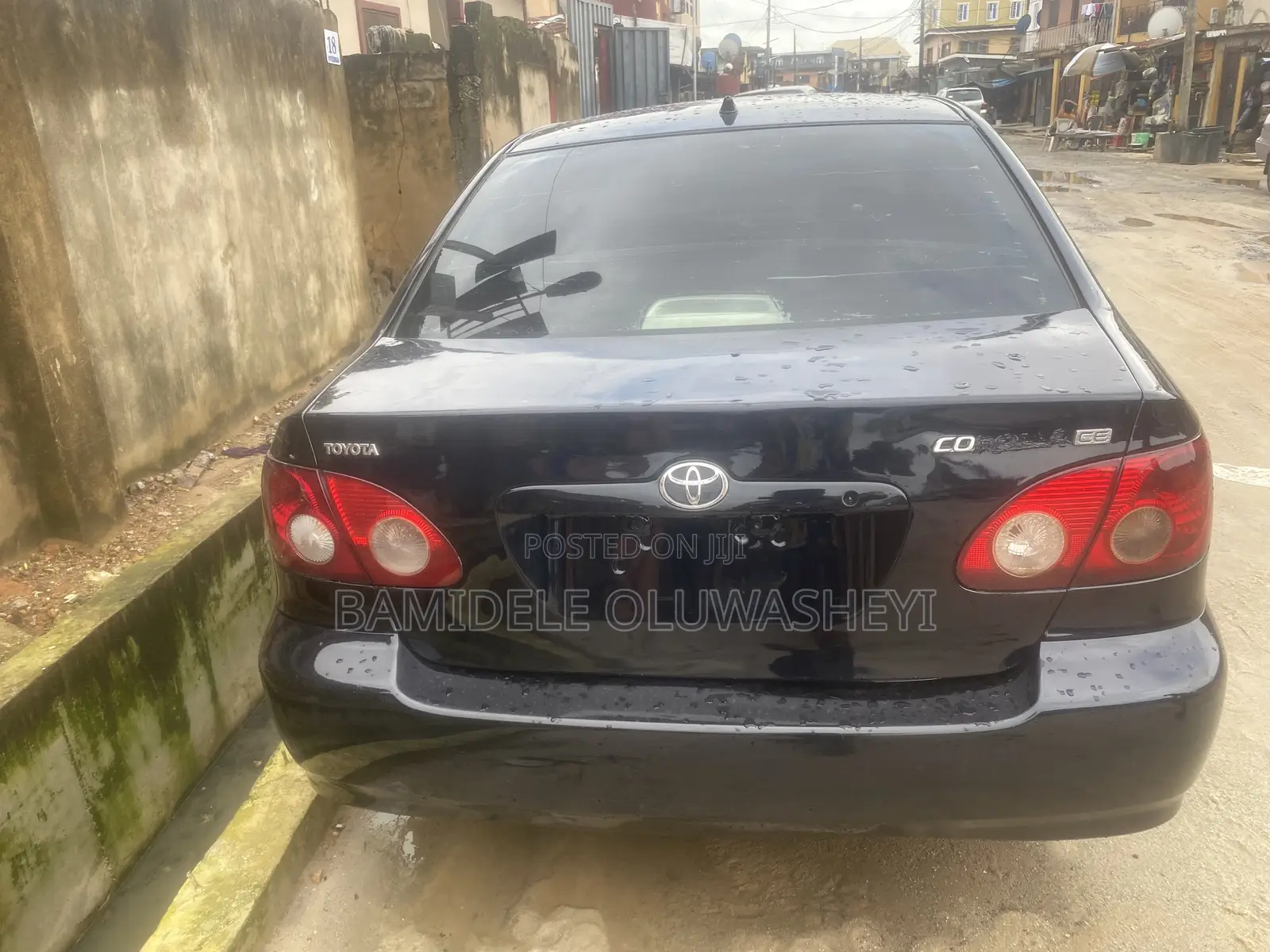 Toyota Corolla LE 2007 Black