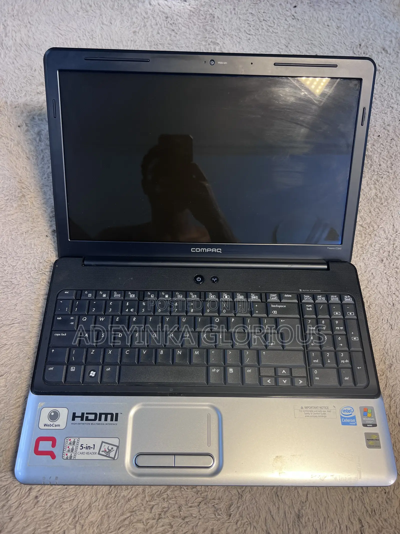 Laptop HP Pavilion 10 2GB Intel Core 2 Duo HDD 250GB
