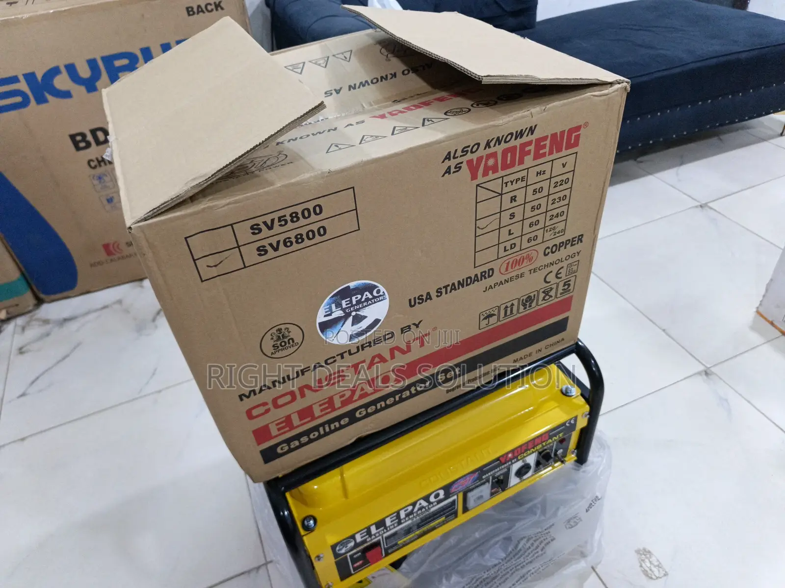 Elepaq Sv5800 Manual Start Generator