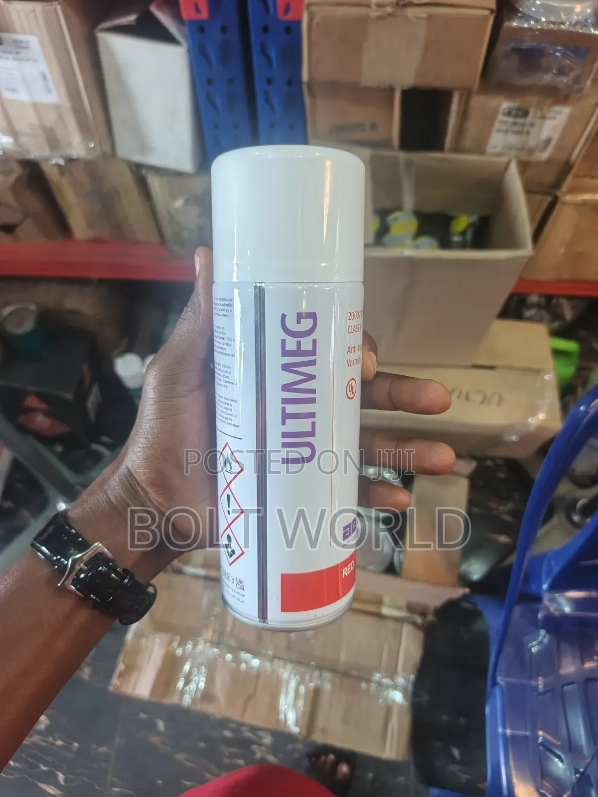 Ultimeg Varnish Red/Anti Tracking Varnish 2000/372 Class H