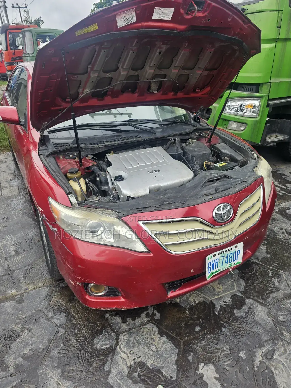 Toyota Camry 2007 Red