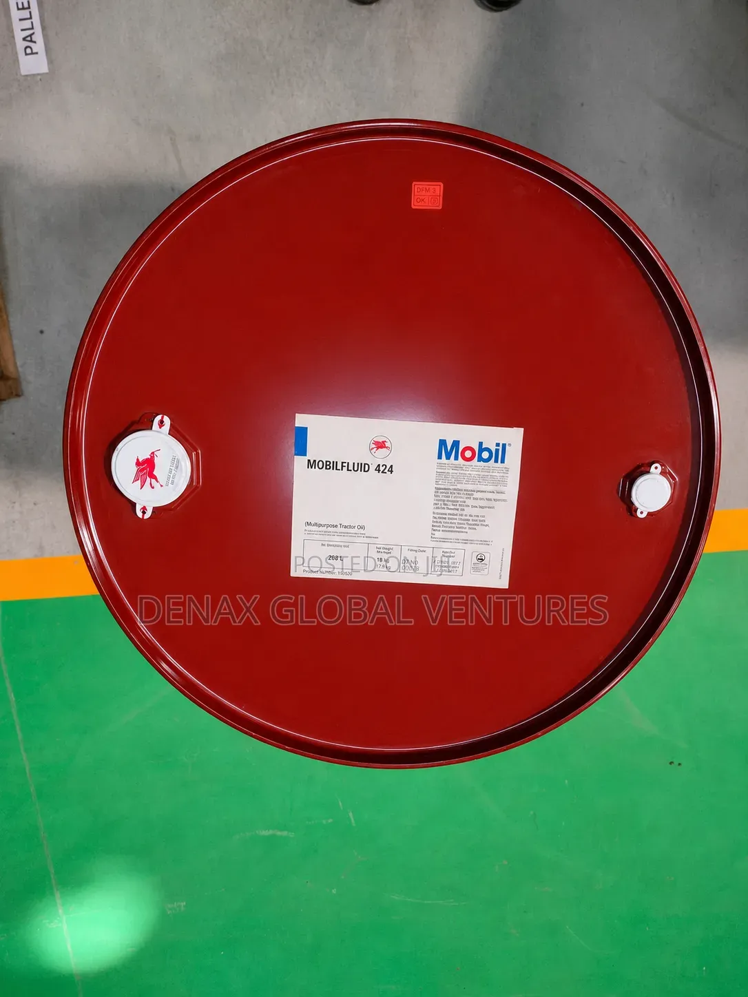 Mobilfluid 424 Multipurpose Tractor Oil 208l