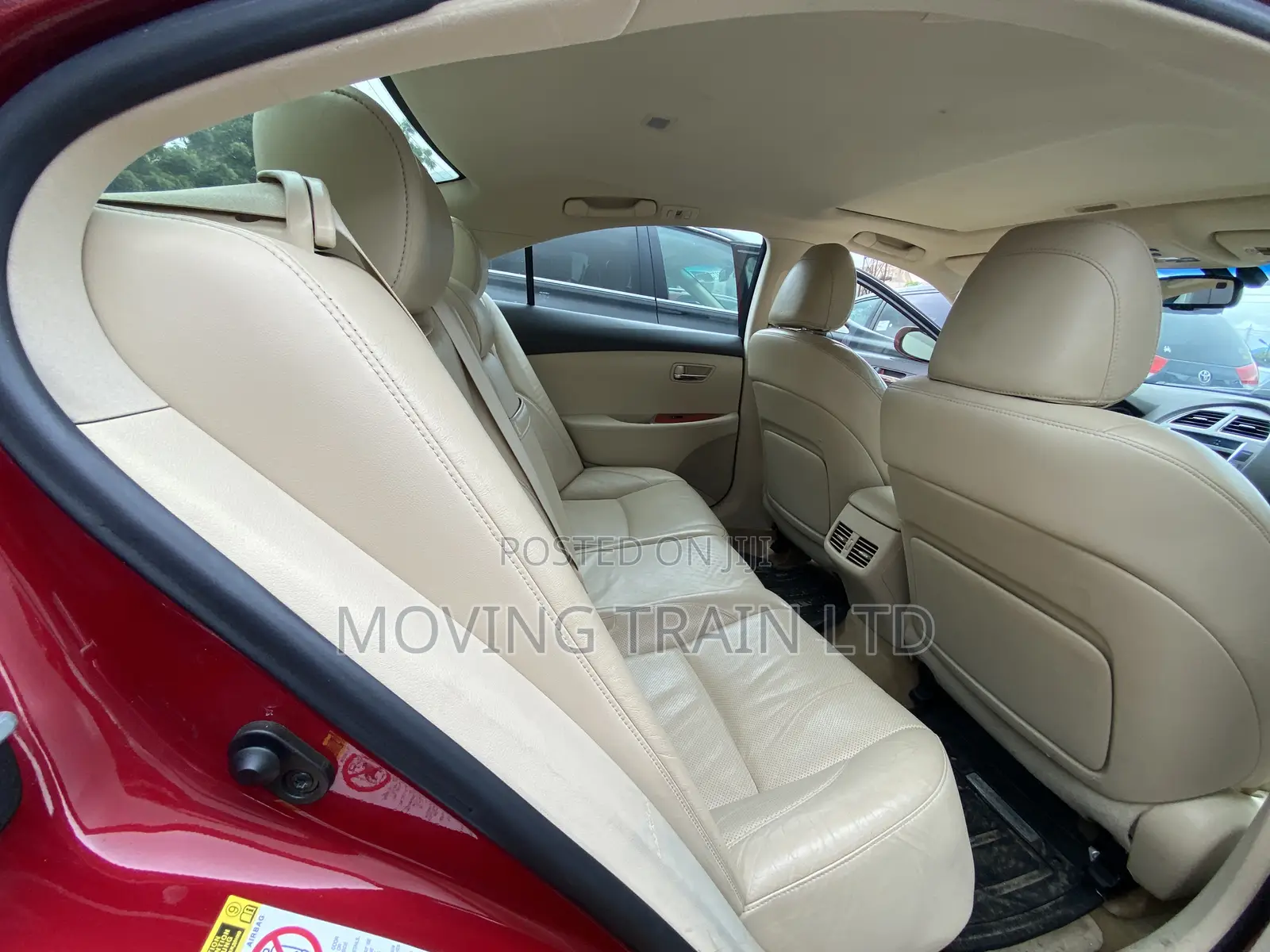 Lexus ES 350 2012 Red