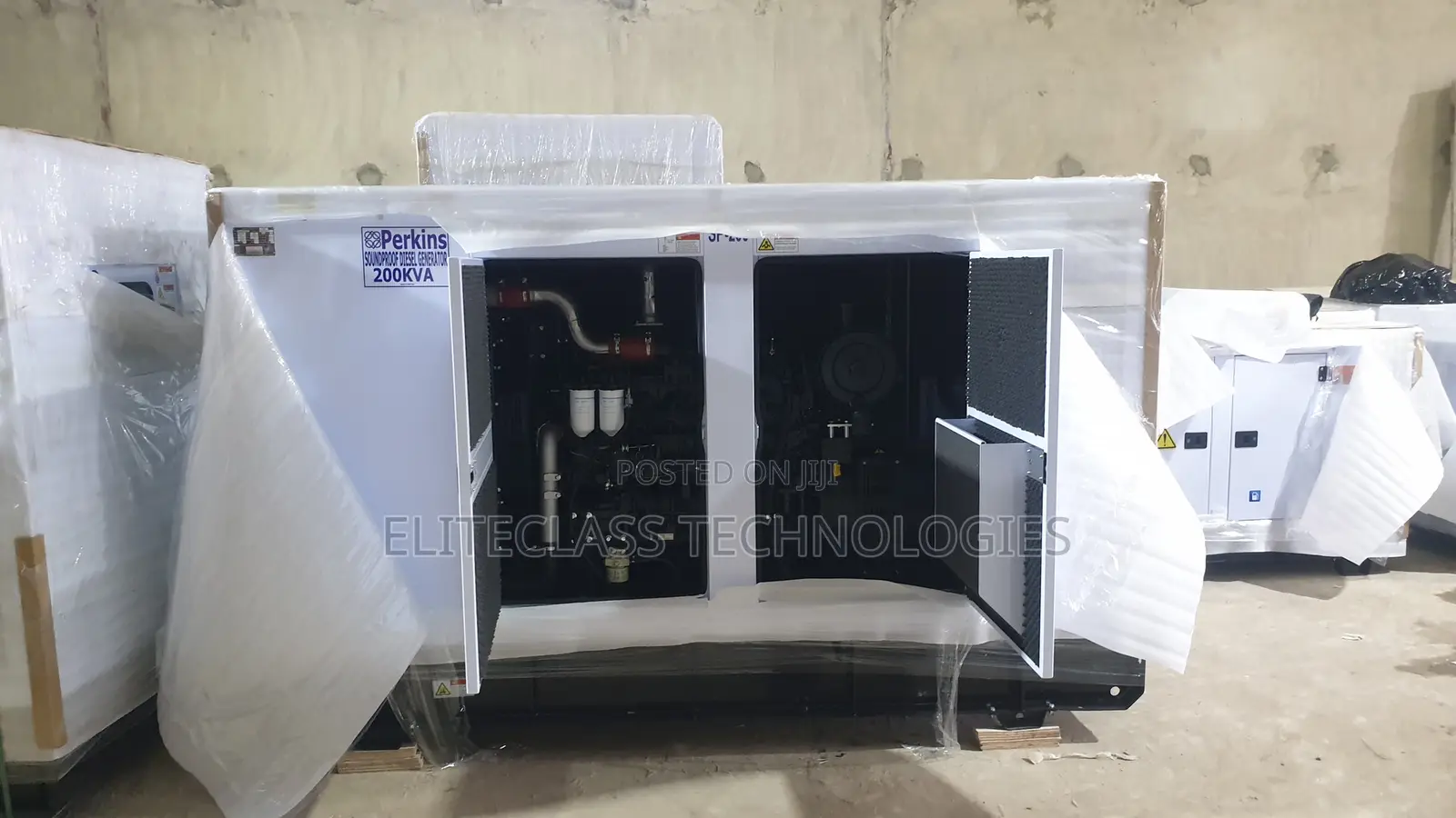 200kva Perkins Electric Soundproof Generator