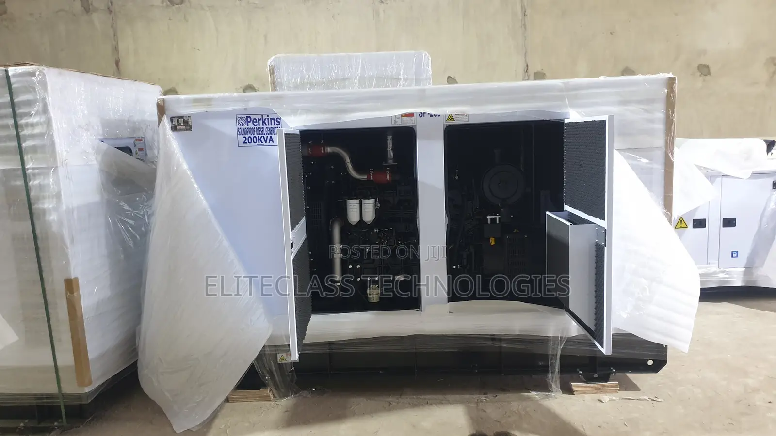 200kva Perkins Electric Soundproof Generator