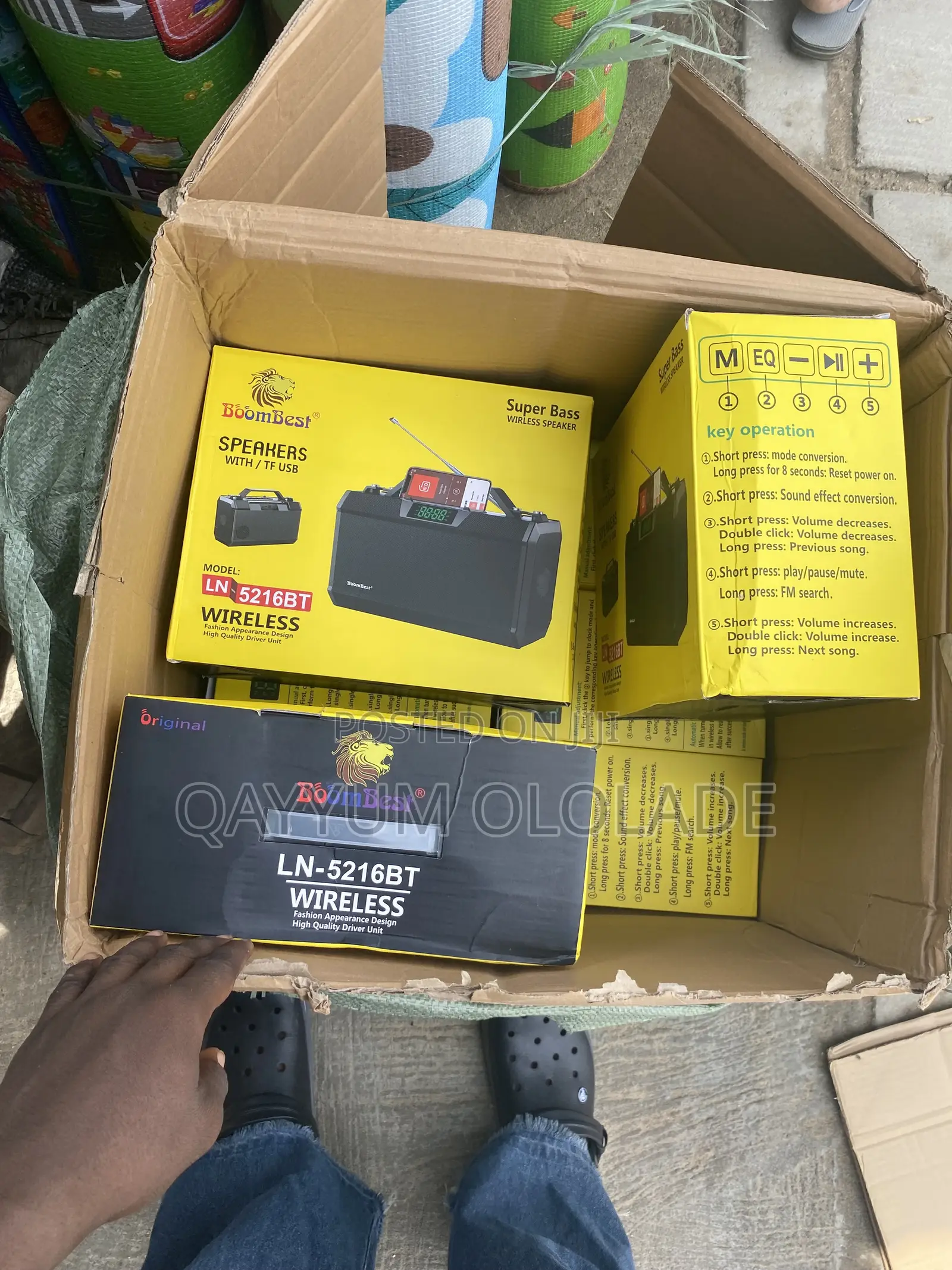 Powerful Bluetooth Speaker – Super Bass | Brand New