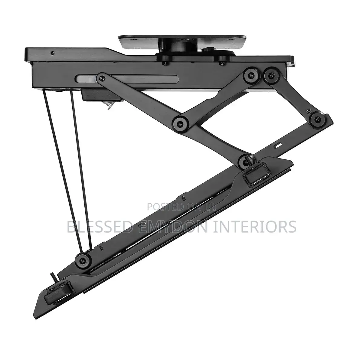 Large Smart Swivelling Flip Down Tv Ceiling Mount for Cement