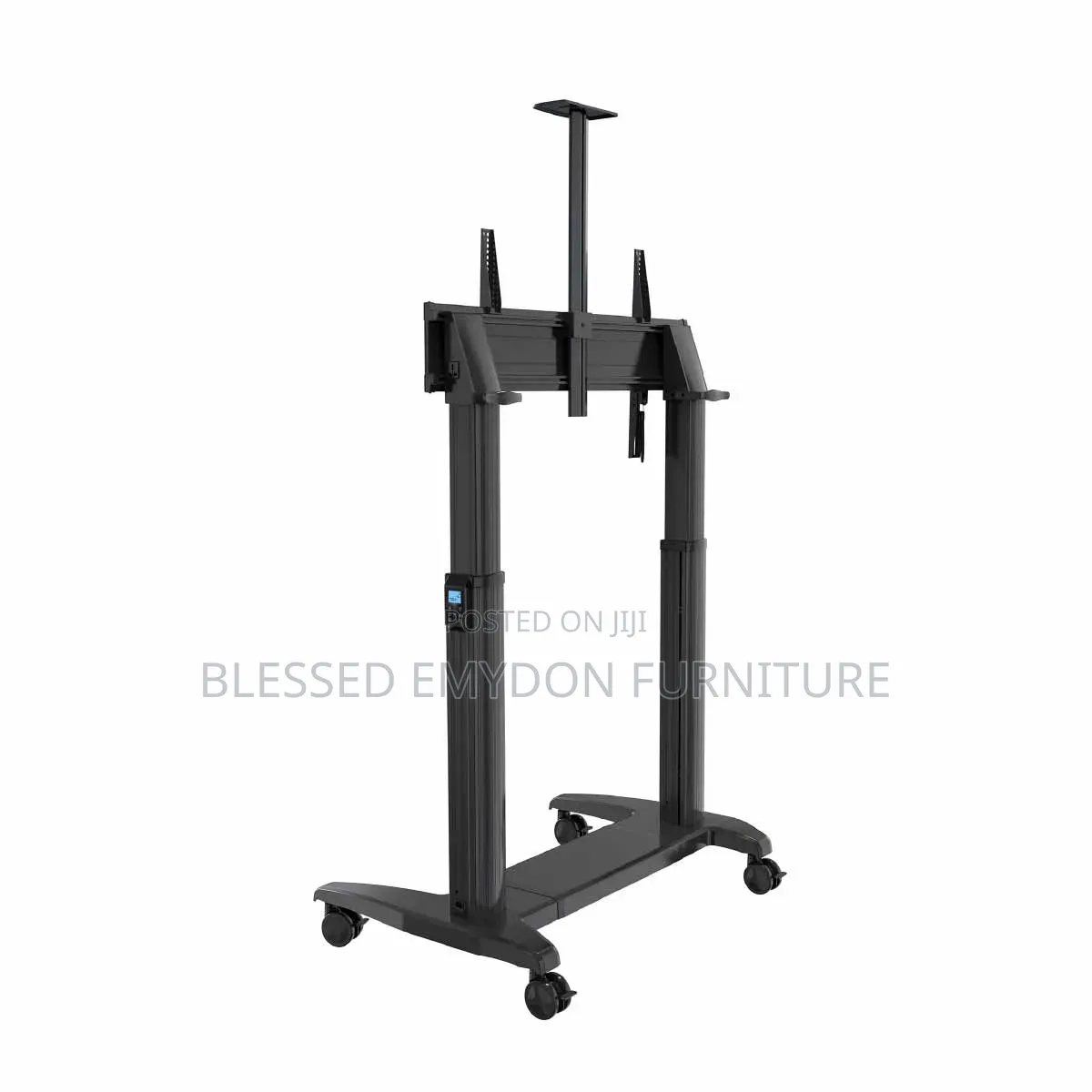 Heavy Duty Motorised Height Adjustable Tv Cart