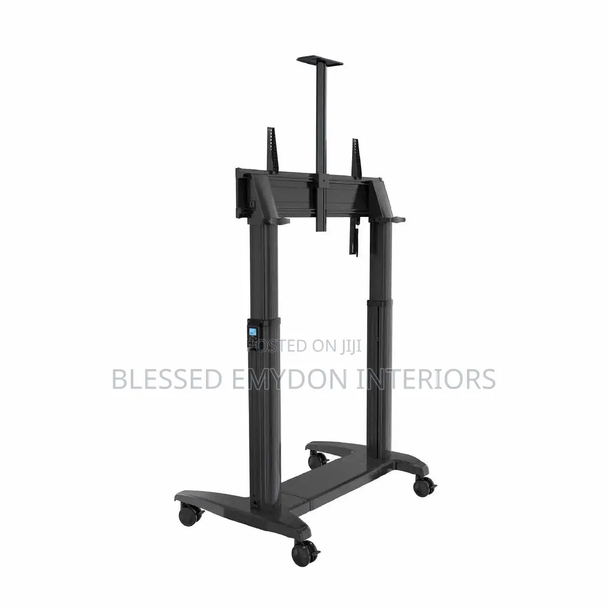 Heavy Duty Motorised Height Adjustable Tv Cart