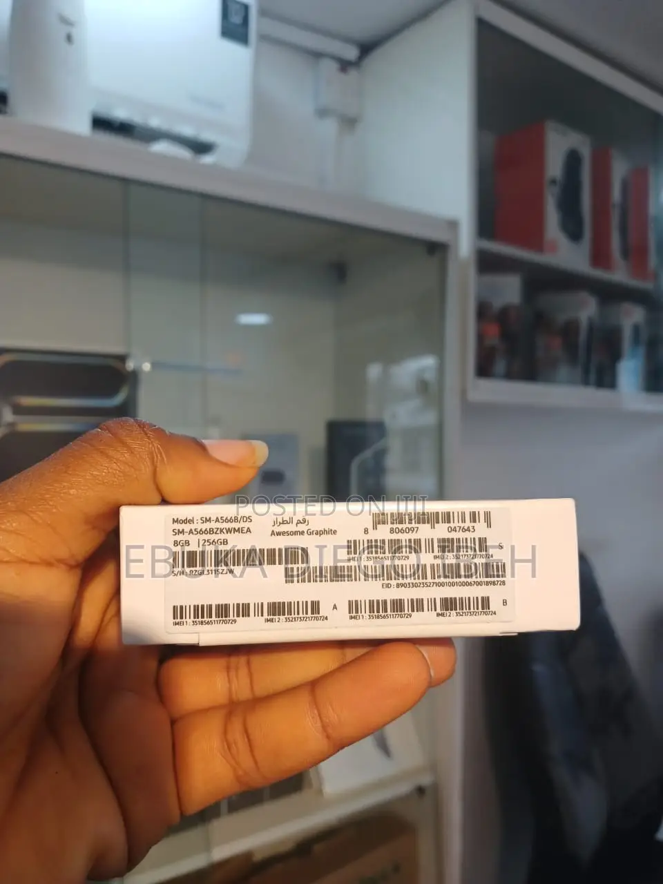 New Samsung Galaxy A56 256 GB Black