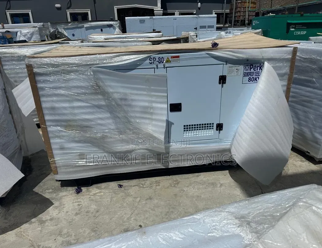 Perkins 80kva Compact Power Generator 100% Copper Coil