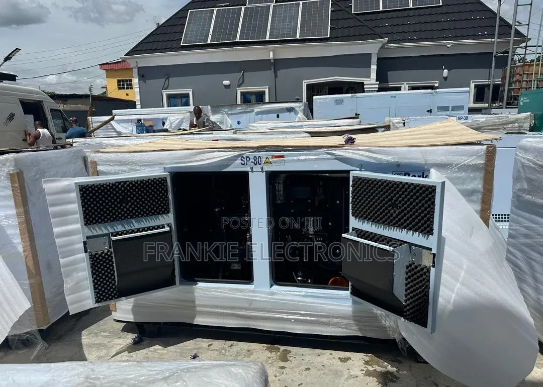 Perkins 80kva Compact Power Generator 100% Copper Coil