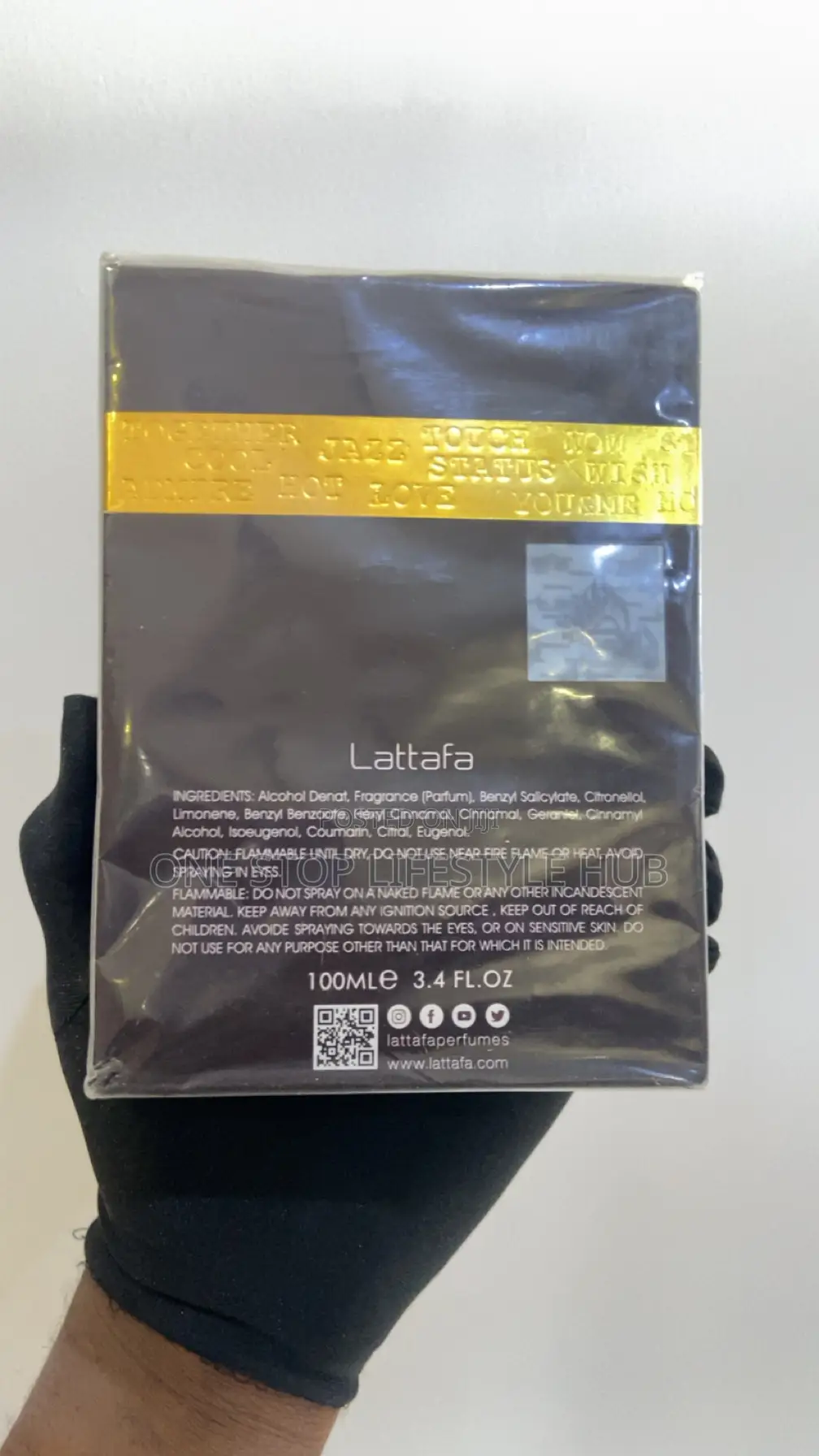 Original Lattafa Ramz Silver Edp - 100ml Unisex Perfume