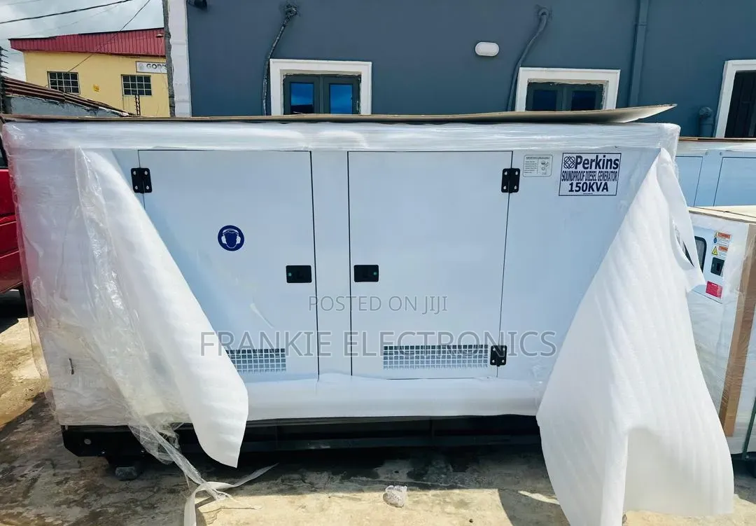 150kva Perkins Generator. 100% Copper Coil