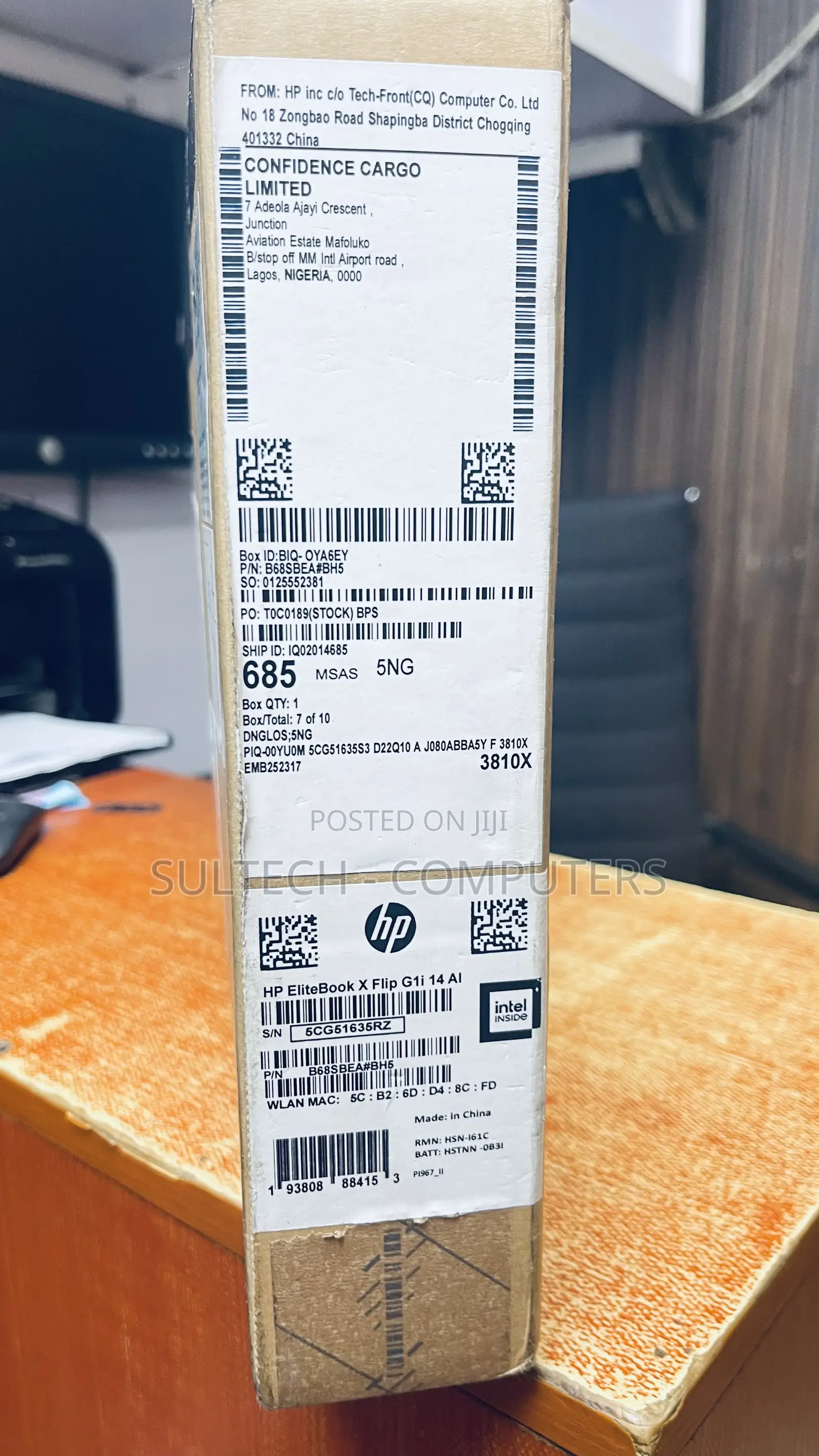 New Laptop HP EliteBook X Flip G1i 32GB Intel SSD 1T