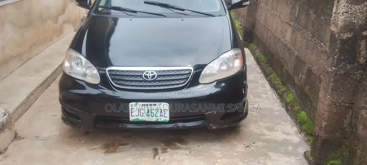 Toyota Corolla S 2006 Black