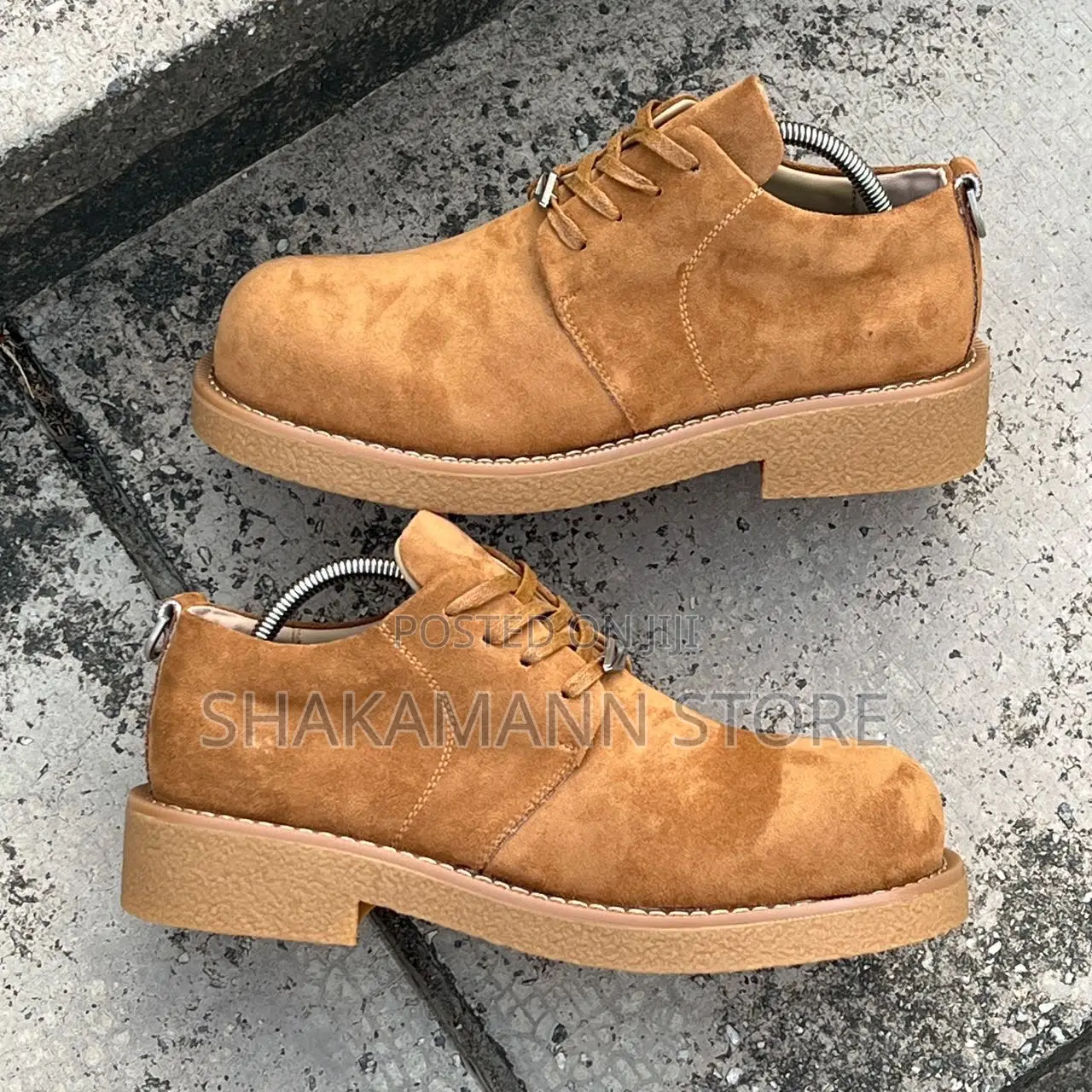 Original Paris Mickey Derby Suede Brown