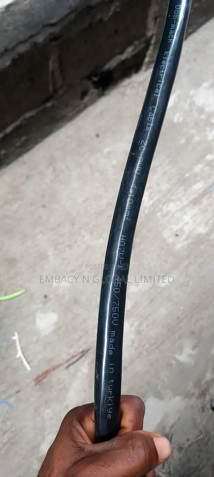 10mm 4core Flexible Nigeria Cable