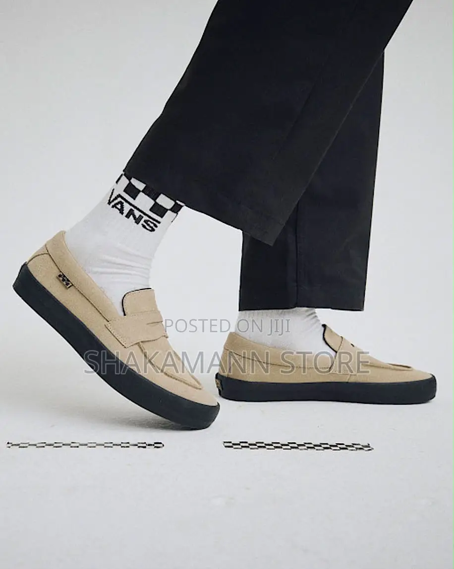 Original Vans Skate Shoes Beige
