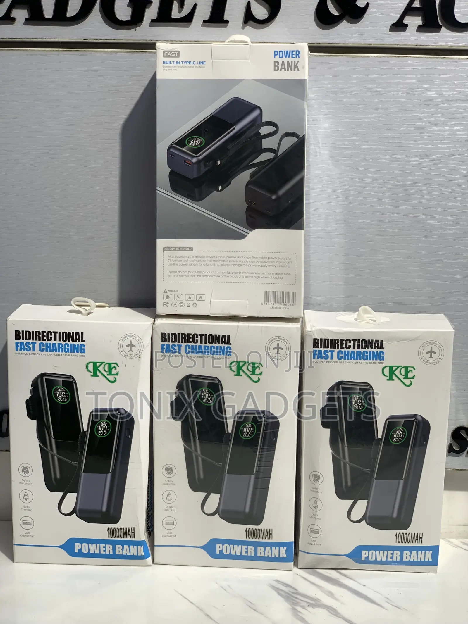 100w/20v Fast Charging 20000mah Powerbank for Laptop and Mobile Phone