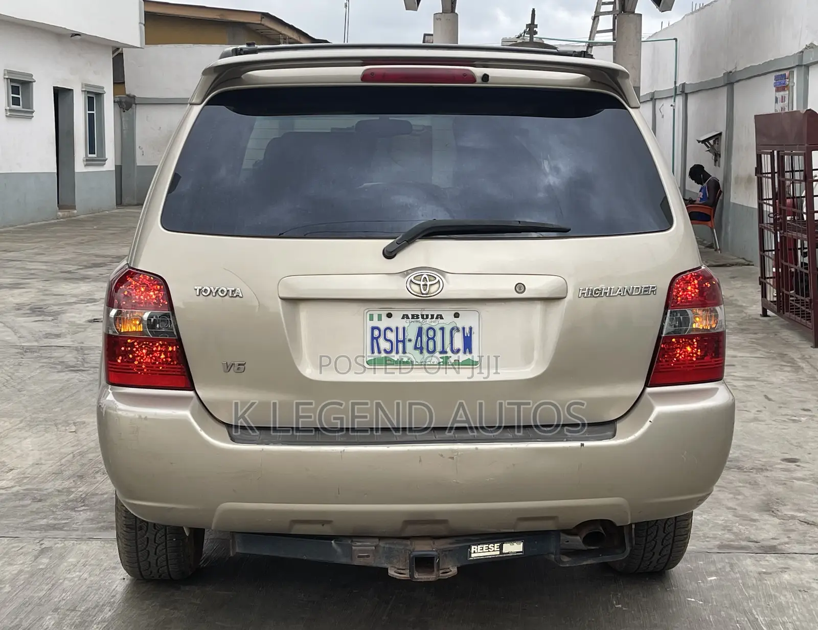 Toyota Highlander Limited V6 4x4 2006 Gold
