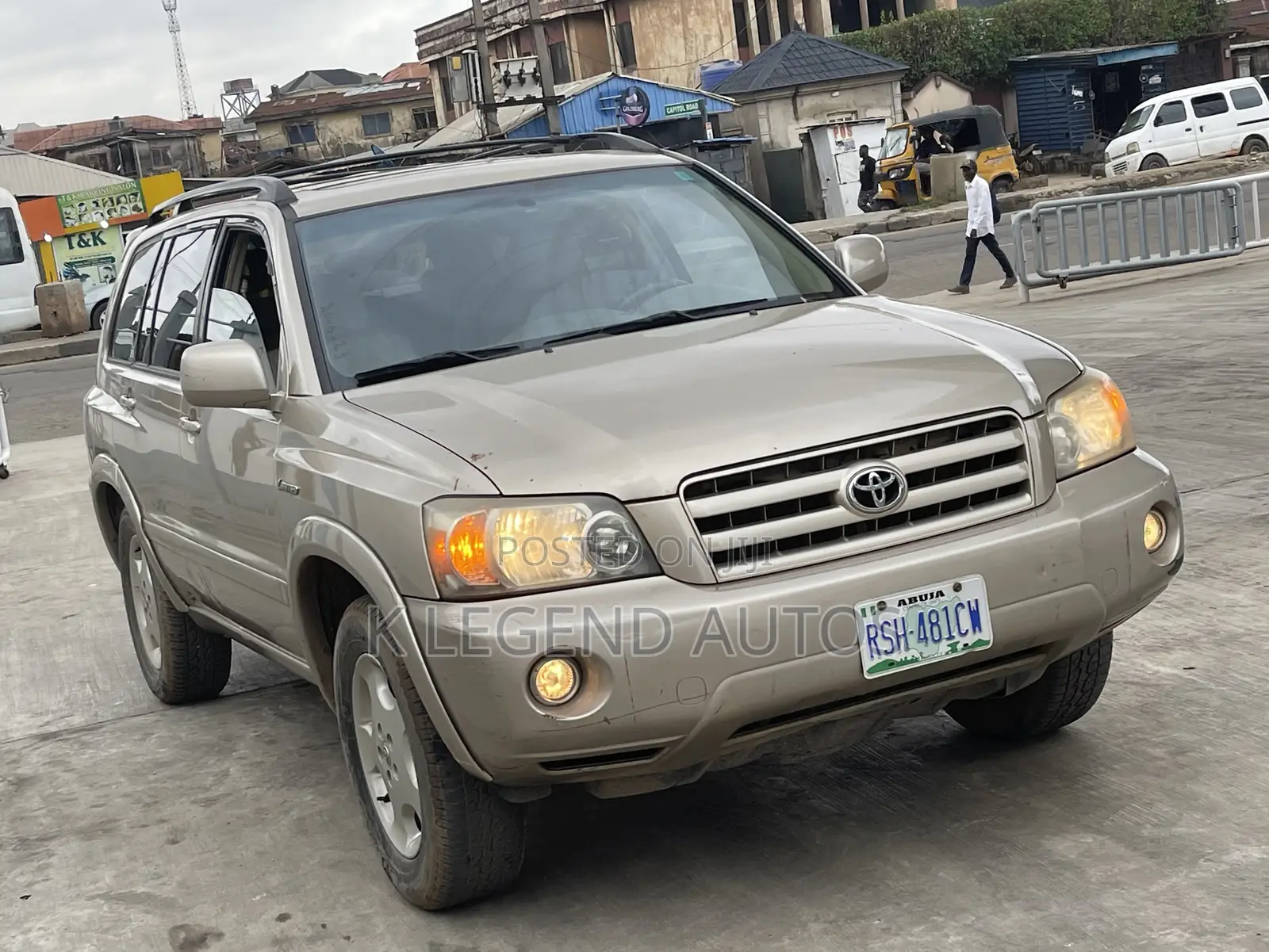 Toyota Highlander Limited V6 4x4 2006 Gold