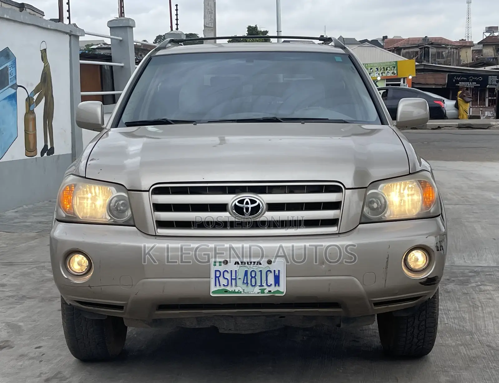 Toyota Highlander Limited V6 4x4 2006 Gold