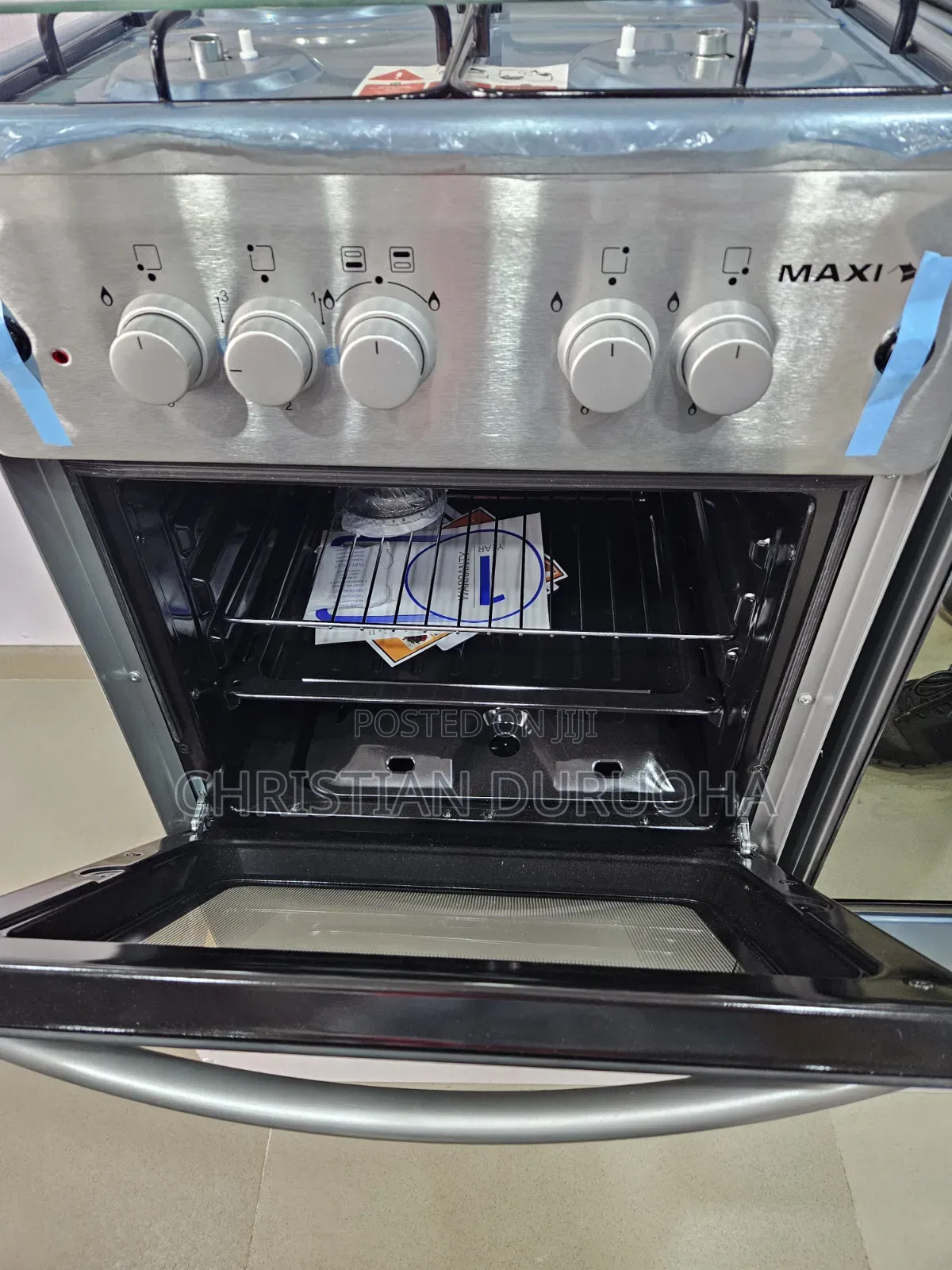 Maxi 4 Burner Gas Cooker