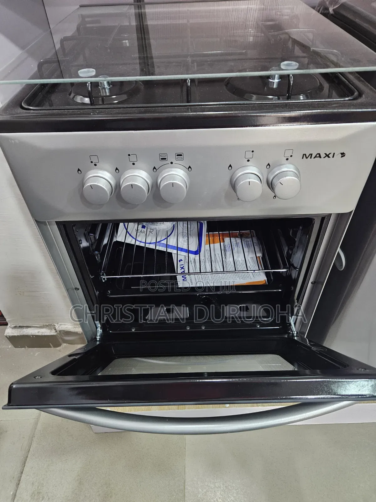 Maxi 4 Burner Gas Cooker