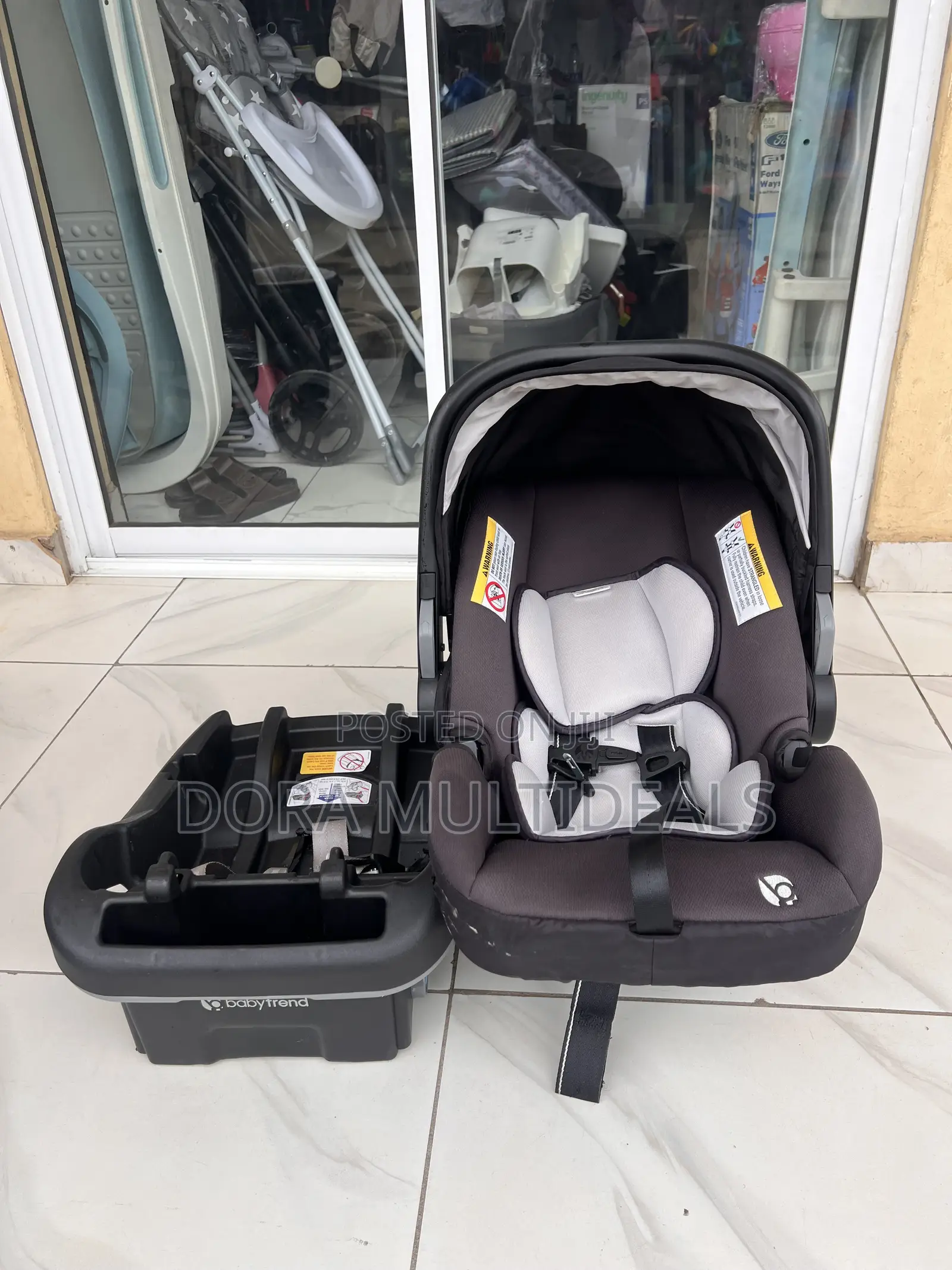 Baby Trend Infant Carrier Car Seat Well Padded
