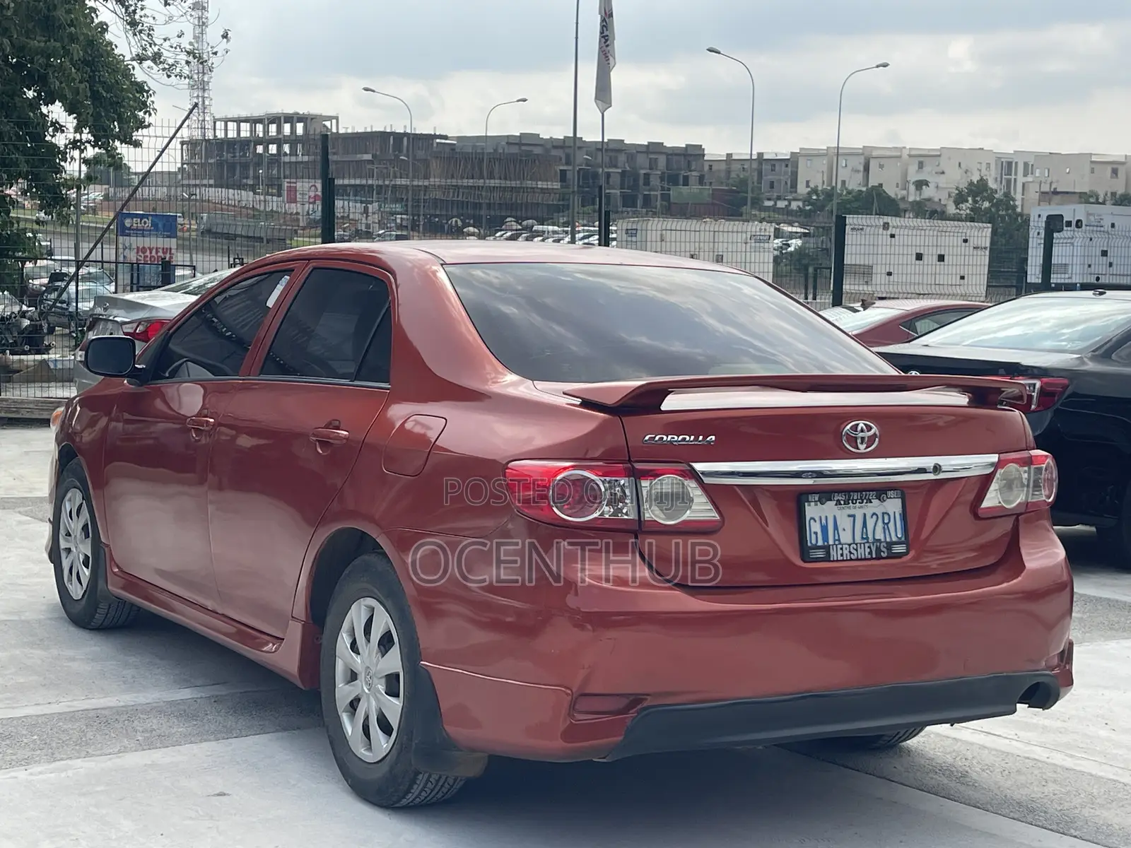 Toyota Corolla S 4dr Sedan (1.8L 4cyl 4A) 2011 Red