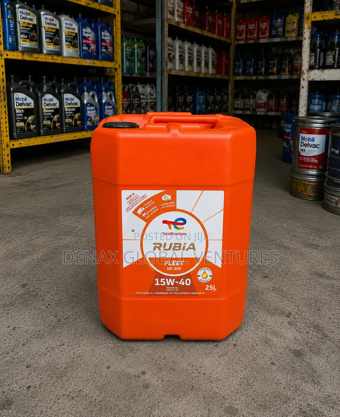 Total Energies Rubia Fleet Hd 300 15w-40