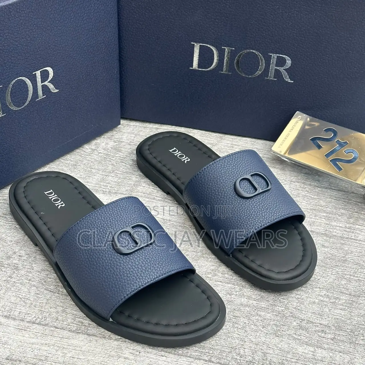 Flat Quality Dior Cover Slippers