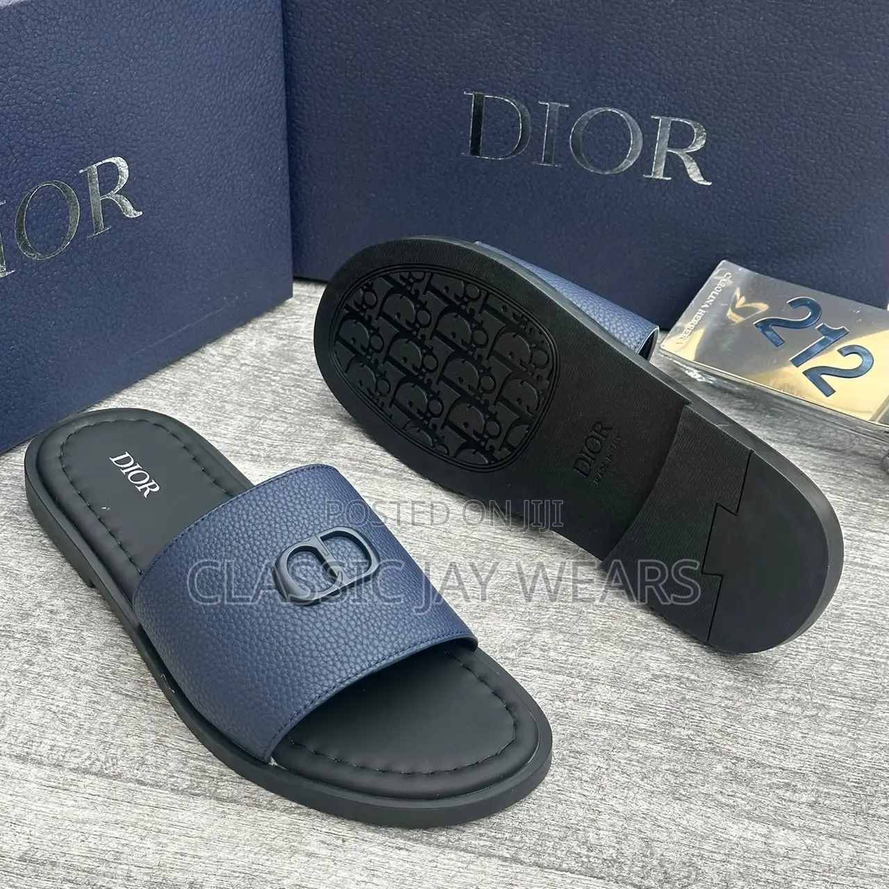 Flat Quality Dior Cover Slippers