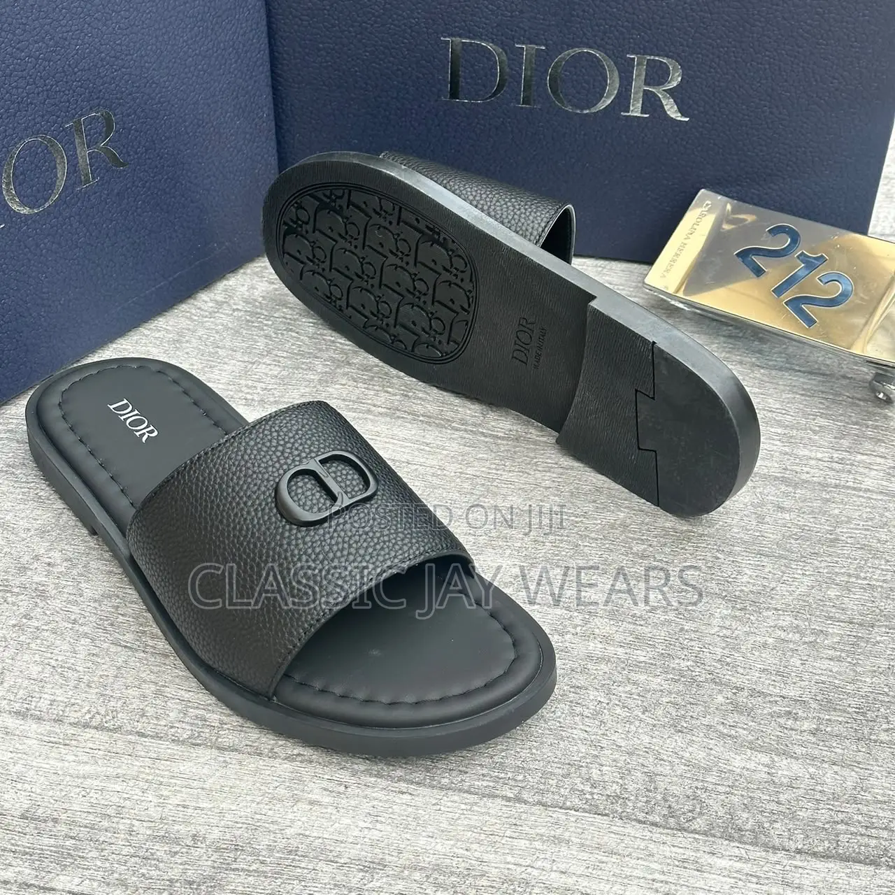 Flat Quality Dior Cover Slippers