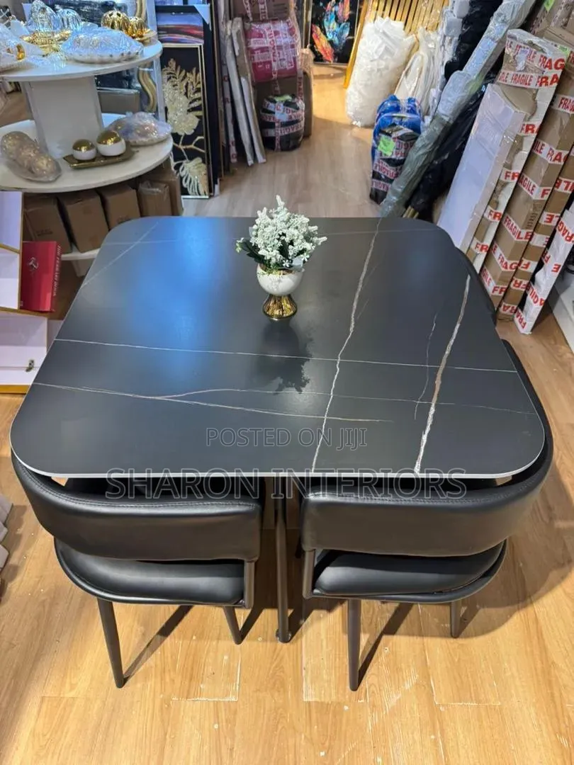 Dinning By4 Marble Top