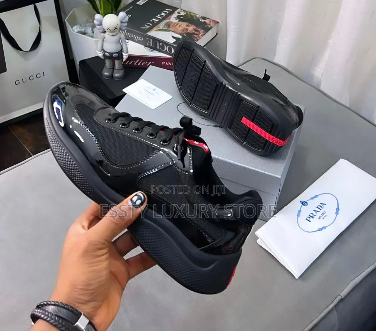 Prada Quality Luxury American Cup Sneakers