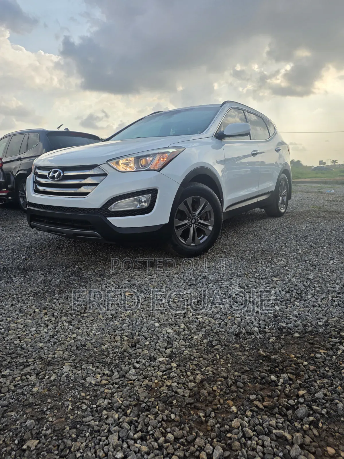 Hyundai Santa Fe 2016 White
