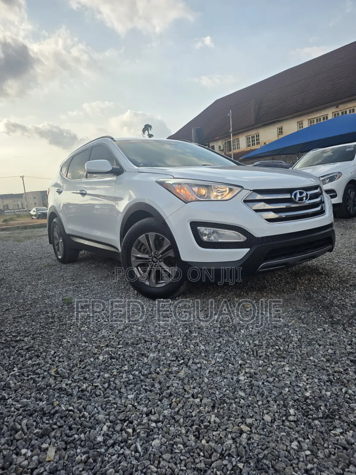 Hyundai Santa Fe 2016 White