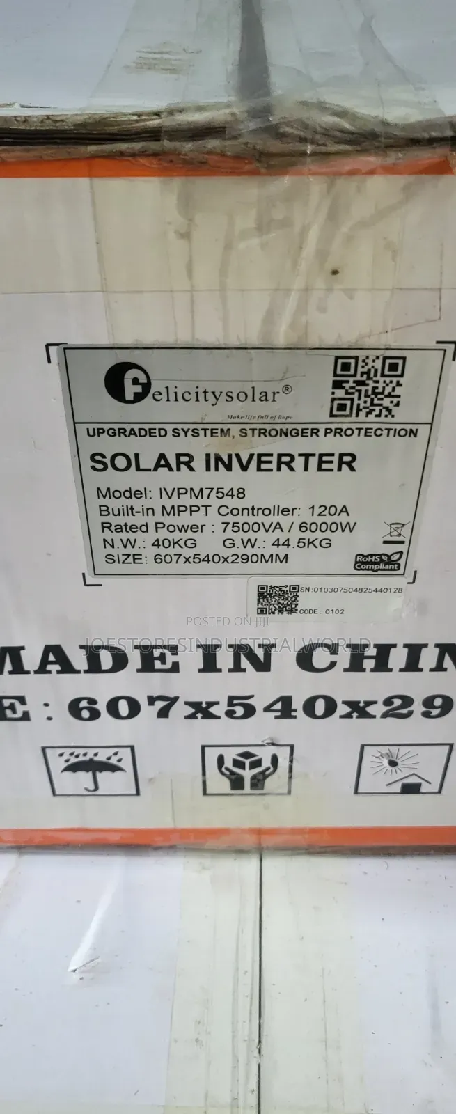 7.5kva Felicity Hybrid Inverter 48v