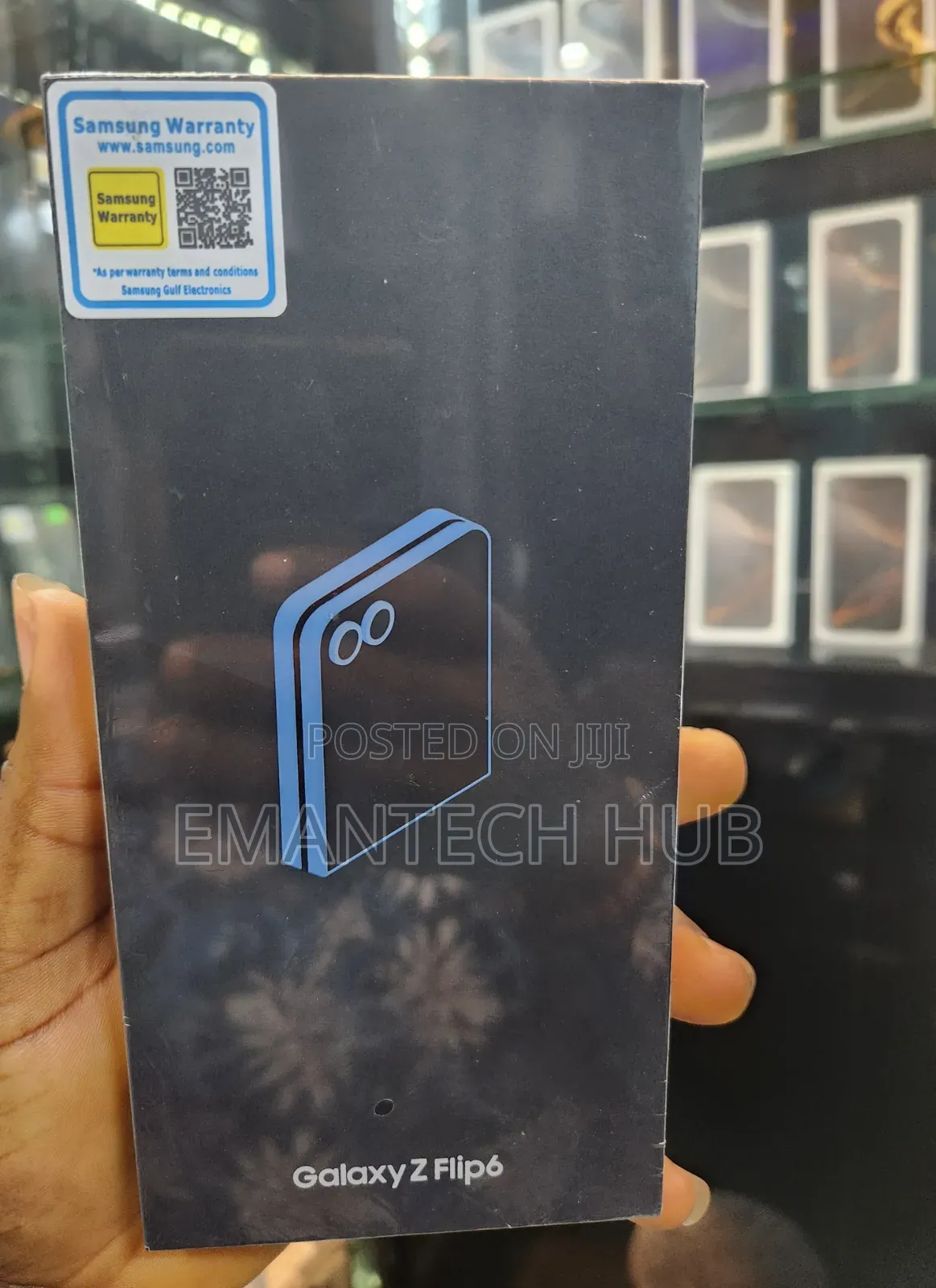 New Samsung Galaxy Z Flip6 256 GB Blue